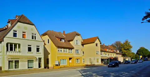 Hamburg ( Hausbruch ), Germany : High Street